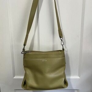Matt and Nat olive green cross body bag